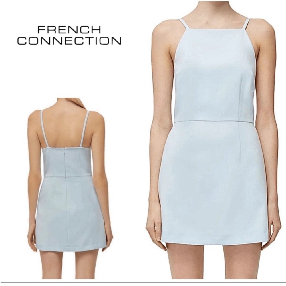 French Connection Light Blue Mini Dress